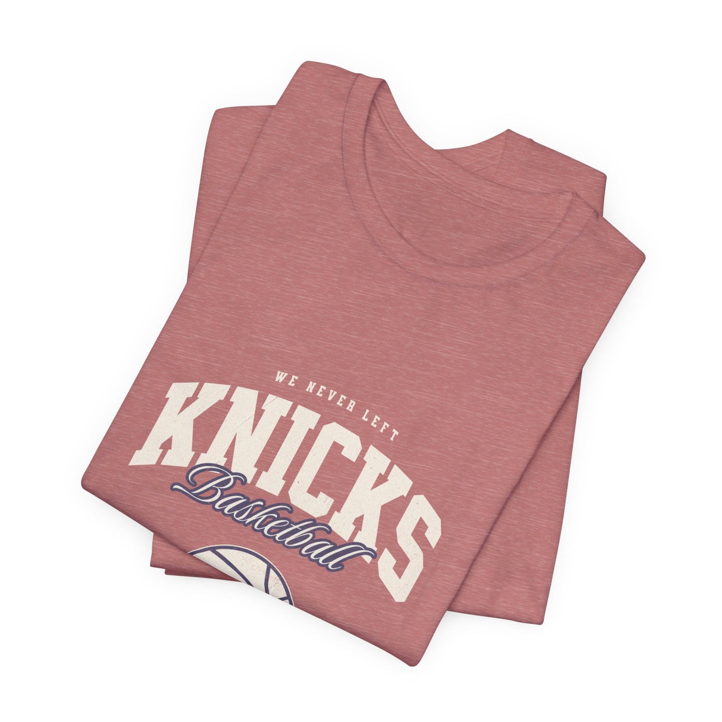 Knicks Basketball Vintage Logo Tee | Basketball Shirt, NYC Sports Tee