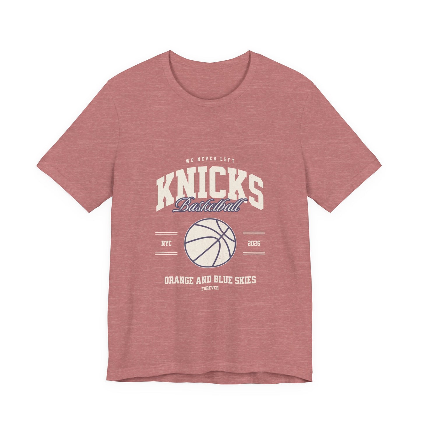 Knicks Basketball Vintage Logo Tee | Basketball Shirt, NYC Sports Tee